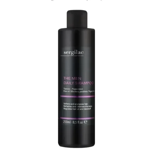 Шампунь для чоловіків для щоденного використання Sergilac The Men Daily Shampoo 250 мл (serg0893)