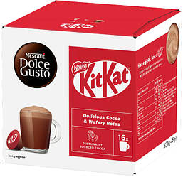 Гарячий шоколад у капсулах Nescafe Dolce Gusto KitKat 16 шт.