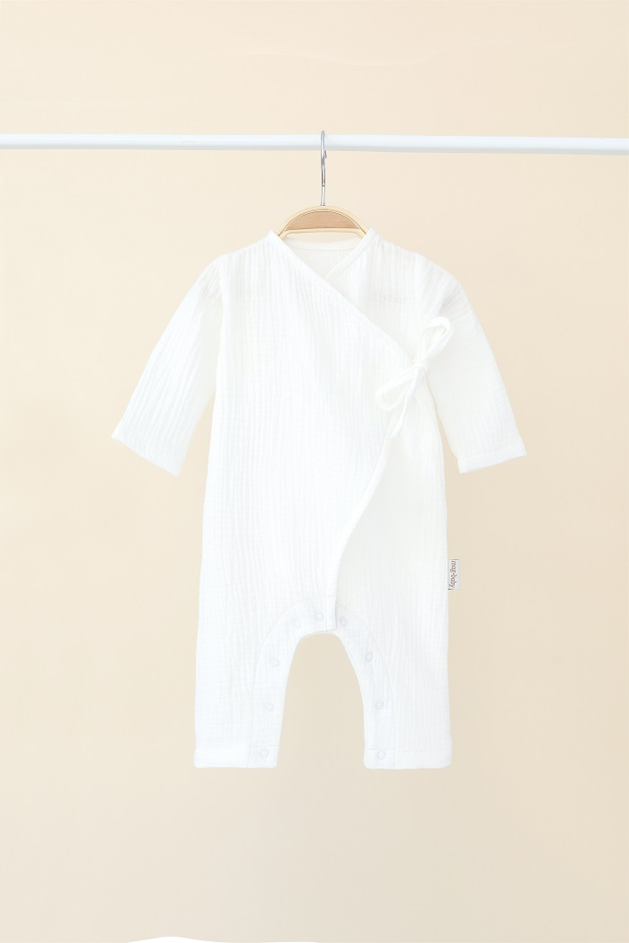 Ромпер муслін Mag baby Letty, milk 56 см, фото 1