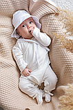 Ромпер муслін Mag baby Letty, milk 56 см, фото 2