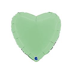 18" GRABO-ГР 047 СЕРЦЕ Макарун Зелене | Matte Green