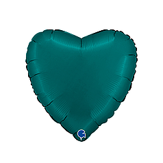 18" GRABO-ГР 021 СЕРЦЕ Сатин Смарагдове | Satin Emerald Green