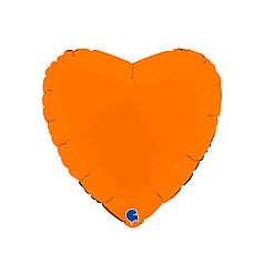 18" GRABO-ГР 005 СЕРЦЕ Макарун Помаранчеве | Matte Orange