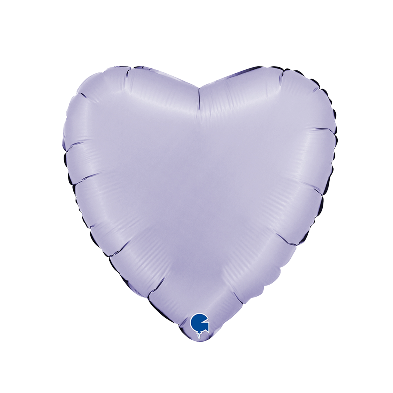 18" GRABO-ГР 053 СЕРЦЕ Сатин Світло-бузкове | Lilac