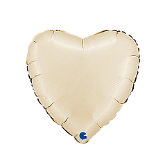 18" GRABO-ГР 011 СЕРЦЕ Сатин Кремове | Satin Cream
