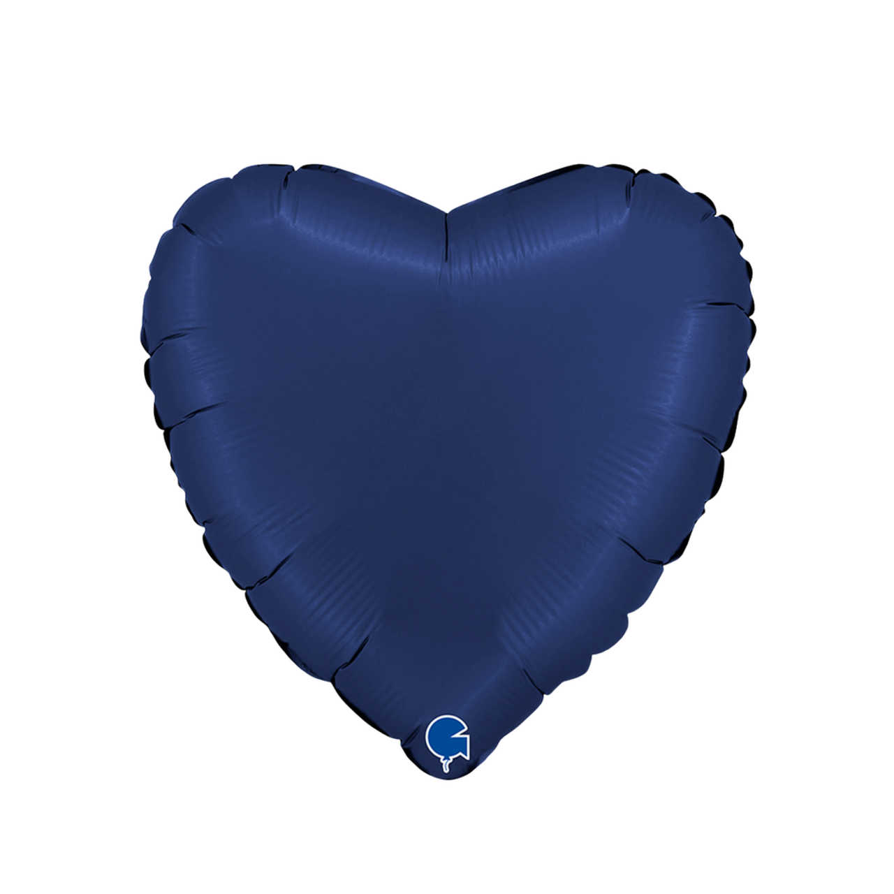 18" GRABO-ГР 055 СЕРЦЕ Сатин Синій | Satin Blue Navy
