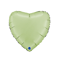 18" GRABO-ГР 020 СЕРЦЕ Сатин Оливкове | Satin Olive Green