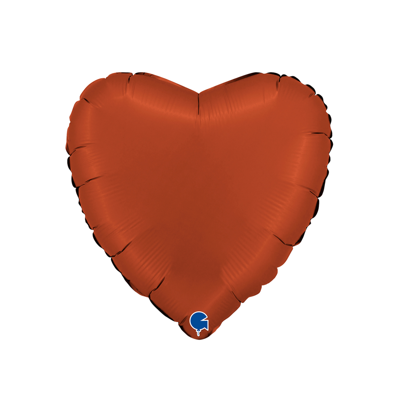 18" GRABO-ГР 015 СЕРЦЕ Сатин Червона Цегла | Satin Brick Red