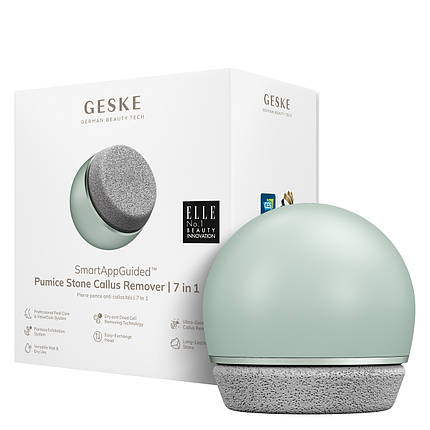 Набір для догляду за стопами Geske Pumice Stone Callus Remover 7в1 (Green), фото 1