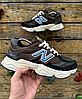Чоловічі кросівки New Balance 9060 коричневі Нью Баланс замша сітка весна літо, фото 3