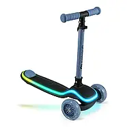 Самокат триколісний Kinderkraft Raket (PU-колеса, з LED-підсвіткою) KRRAKE00BLU0000 Blue, фото 9