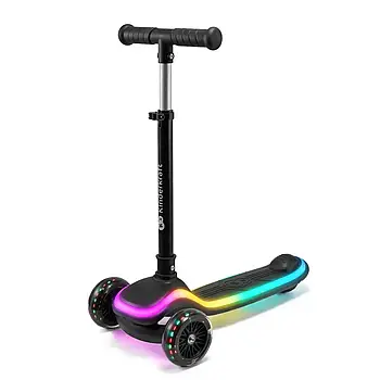 Самокат триколісний Kinderkraft Raket (PU-колеса, з LED-підсвіткою) KRRAKE00PNK0000 Pink