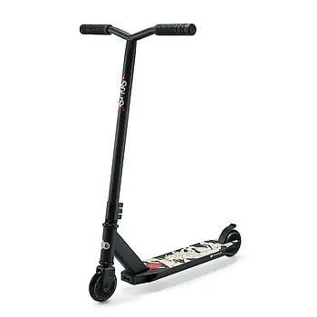 Самокат двоколісний Kinderkraft Solis (колеса PU, ножне гальмо) KRSOLI00BLK0000 Black