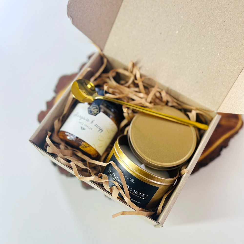 Подарунковий набір з медом "Затишний"