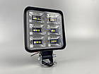 Фара LED квадратна 48W 6000K (18 діодів) (8.5 см х 8.5 см х 1.5 см) Mini, фото 3