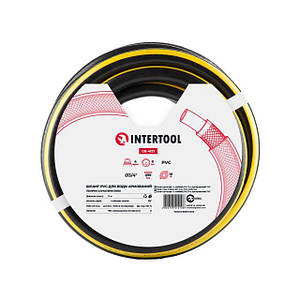 Шланг для води 4-шаровий, 3/4", 10 м, армований, PVC INTERTOOL GE-4121