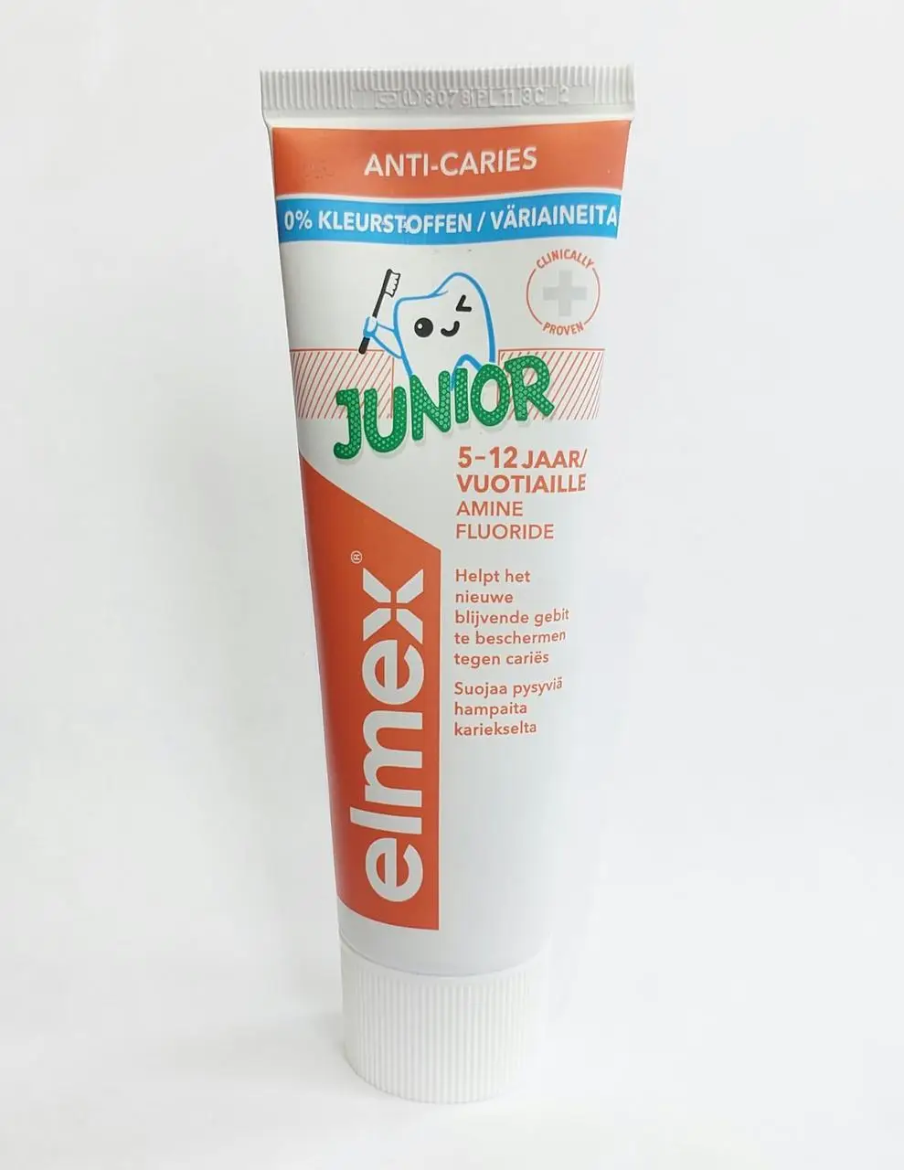 Дитяча зубна паста Elmex Junior 5-12 років, 75 мл 02800