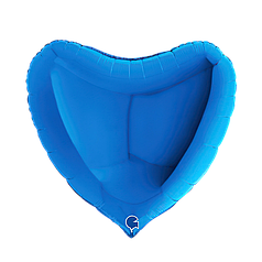 36" GRABO-ГР 023 СЕРЦЕ Металік Синє | Blue (УП)