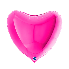 36" GRABO-ГР 046 СЕРЦЕ Металік Маджента | Magenta (УП)