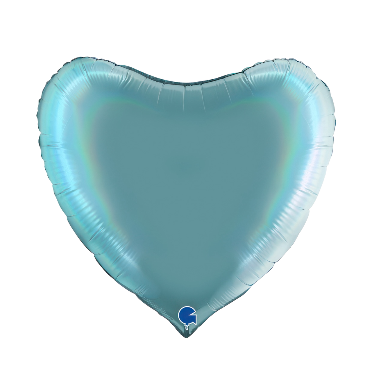 36" GRABO-ГР 060 СЕРЦЕ Голографія Сатин Морський Тенеріф | Rainbow Holographic Platinum Tenerife Sea (УП)