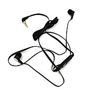 Проводные вакуумные наушники с микрофоном Gorsun GS-C270 Черные