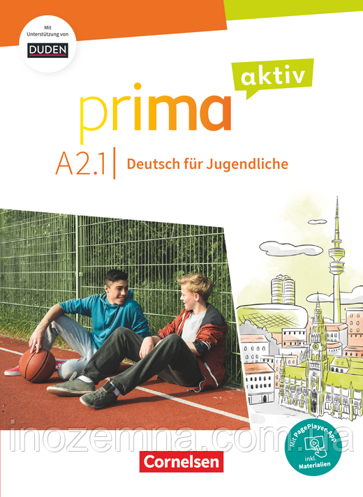 Prima Aktiv A2.1 Kursbuch (Підручник з доступом до мобільного додатку)