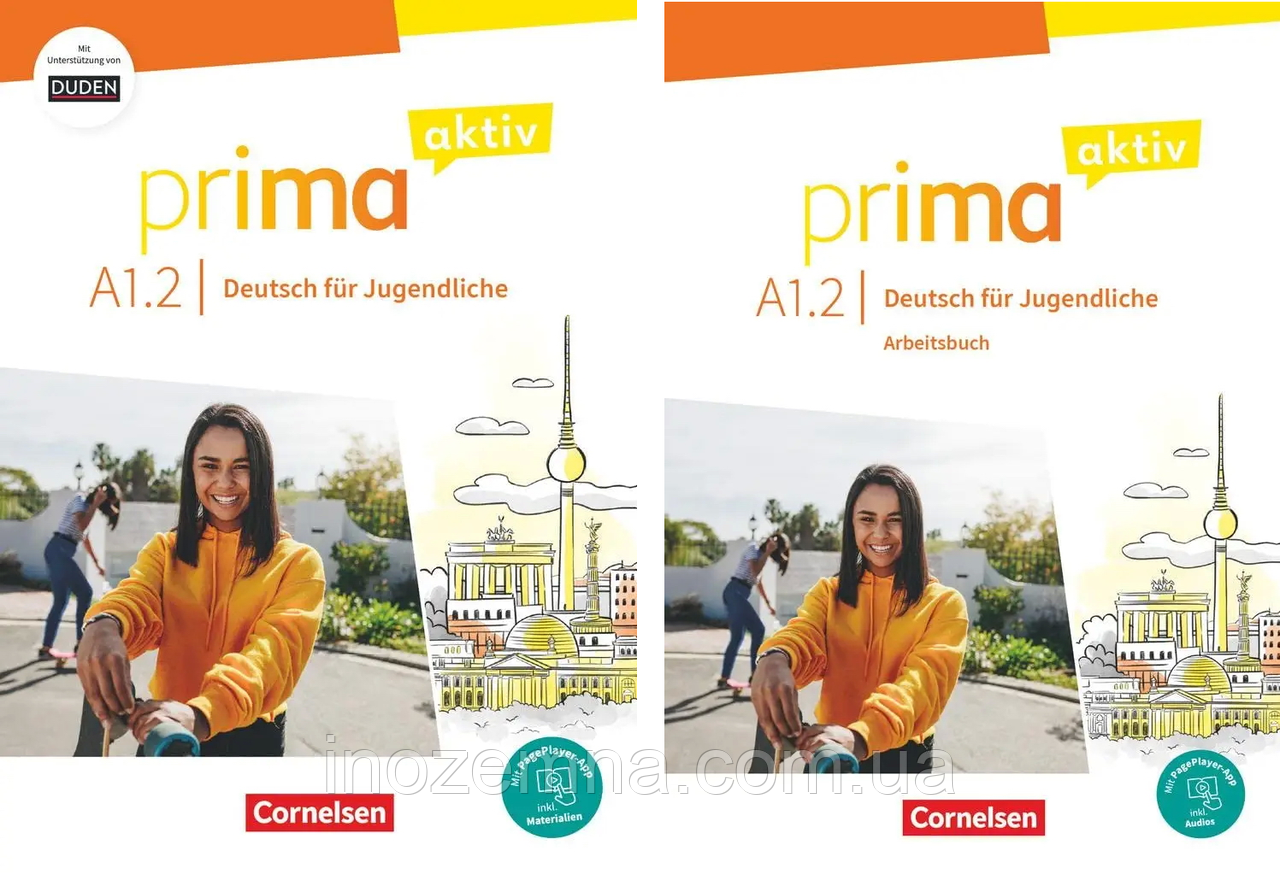 Prima Aktiv A1.2 Kursbuch + Arbeitsbuch (Комплект)