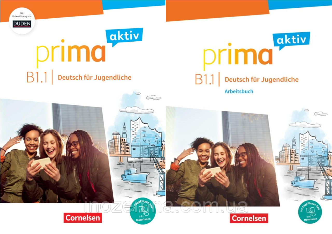 Prima Aktiv B1.1 Kursbuch + Arbeitsbuch (Комплект)