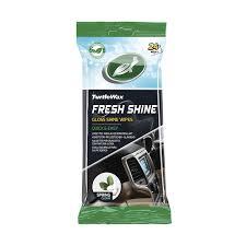 Серветки для салону "Весняна свіжість" глянцеві Turtle Wax FRESH SHINE SPRING GLOSS WIPES (24 шт) 1 уп, фото 1