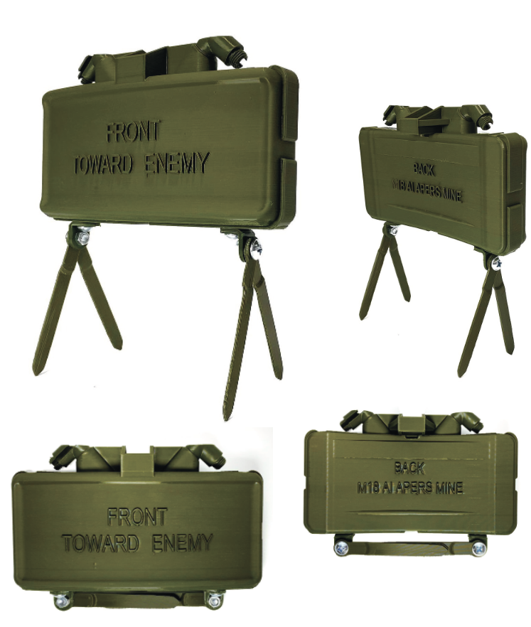 Макет протипіхотної міни M18A1 “Клеймор”