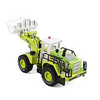 Спецтехніка дитяча трактор екскаватор металопластик 1:40 звук світло рухомі елементи 27*9*11см (TK-76098), фото 2