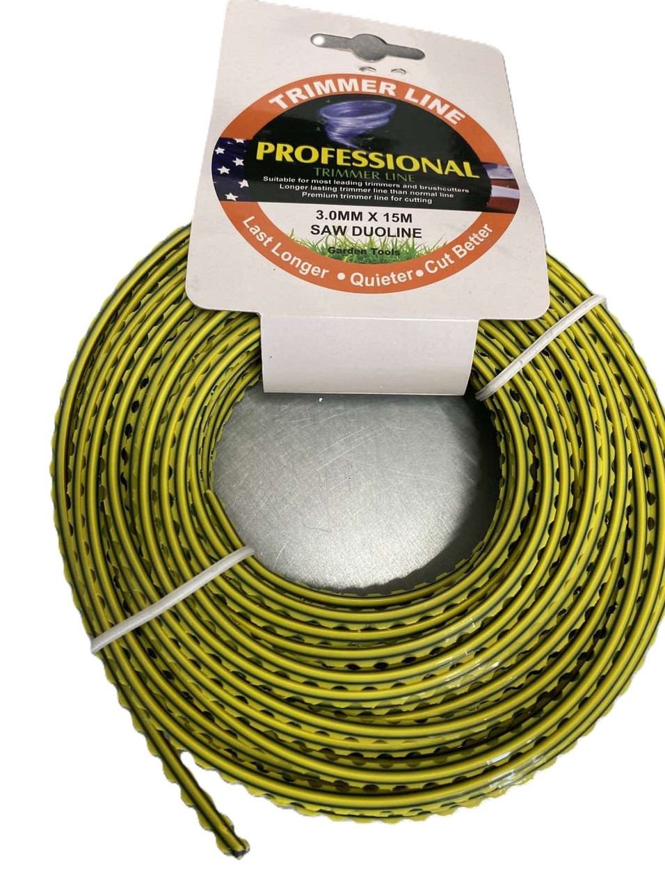 Волосінь для бензокоси Крокодил з 3.0 мм 15 м, фото 1