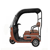 Скутер аккумуляторный FORTE TRINE-WS800 коричневый