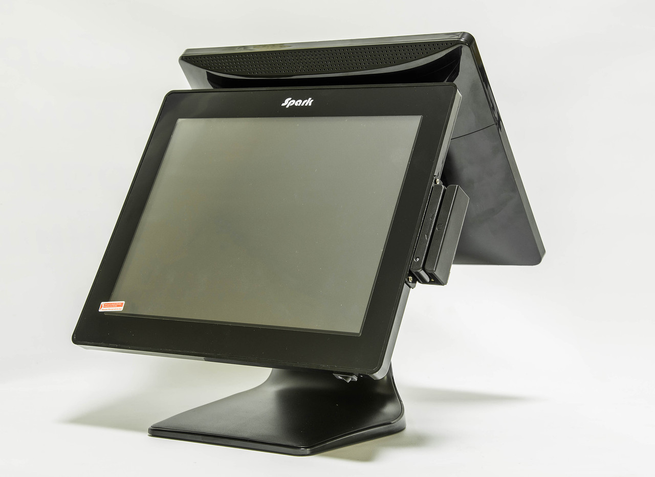 POS термінал Spark TT 2315 Q2T з другим дисплеєм.