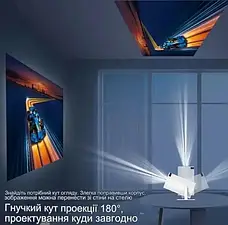 Мультимедійний портативний мініпроєктор Magcubic HY300 Android 12 З підтримкою Wi-Fi Bluetooth 4K UHD, фото 6