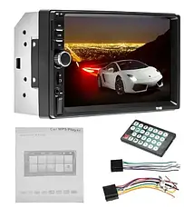 Універсальна 2DIN автомагнітола з Bluetooth, сенсорним екраном 7", USB/FM, відеовхід під камеру, фото 6
