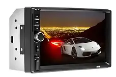 Універсальна 2DIN автомагнітола з Bluetooth, сенсорним екраном 7", USB/FM, відеовхід під камеру, фото 3