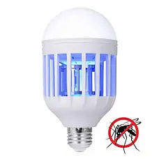 Світлодіодна лампа-відлякувач комарів з УФ-ловушкою 2 в 1, LED 15W, фото 4