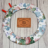 Чохол для п'ялець Nurge 195 мм Яскраві троянди на молочному тлі