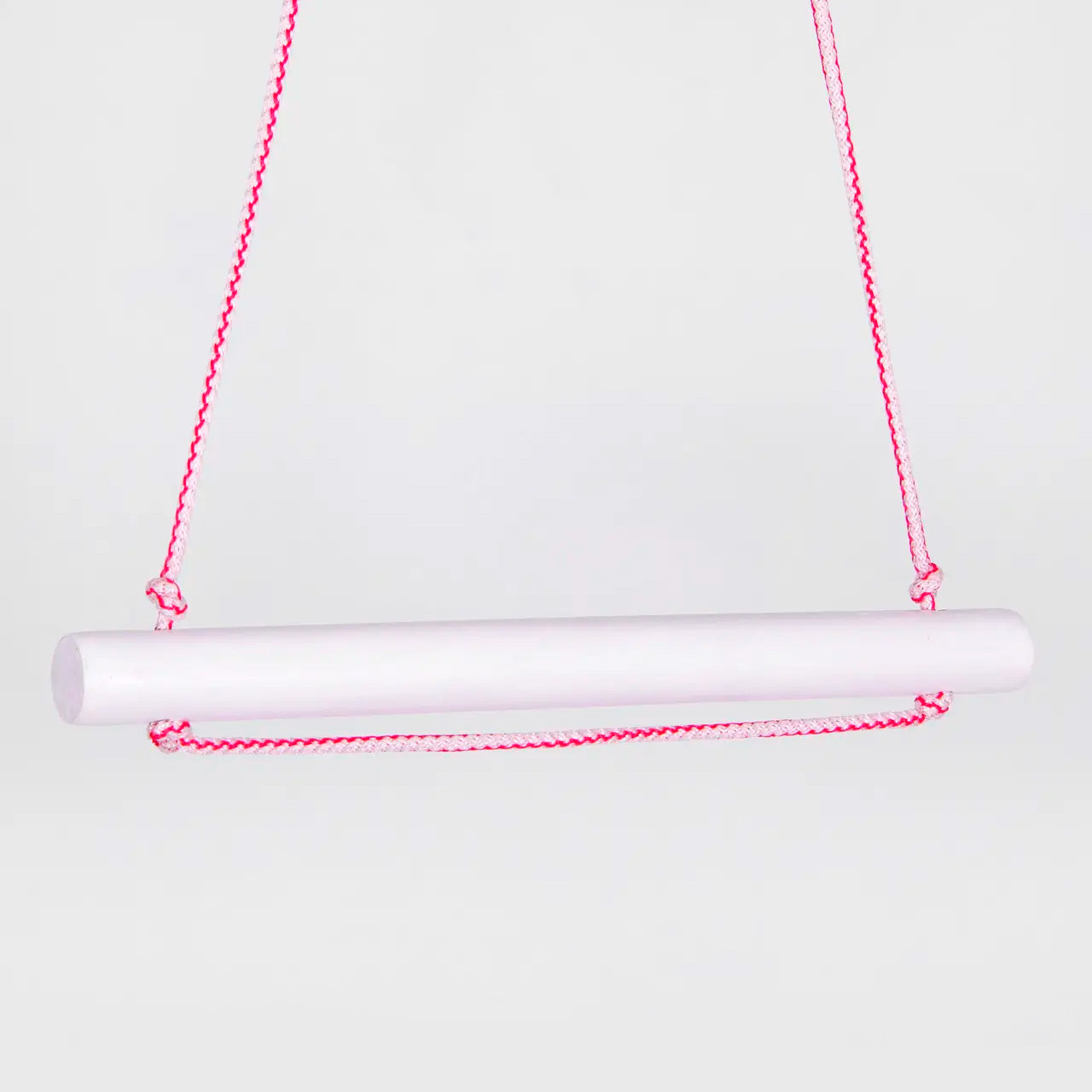 ТРАПЕЦІЯ «ЕЛІТ» дитяча, підвісна, дерев'яна, біла, фото 1