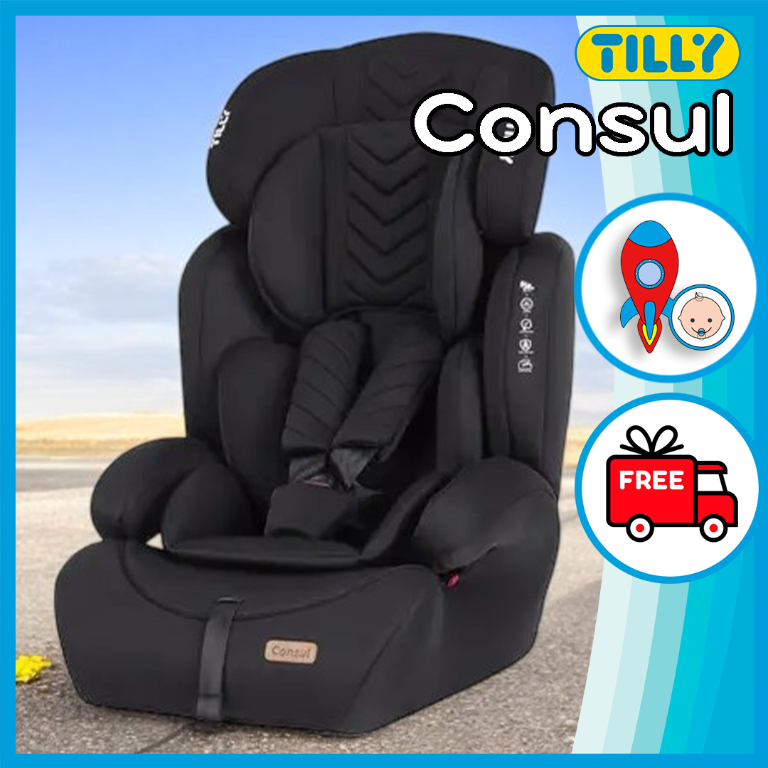 Автокрісло TILLY Consul T-531/4 Black група 1/2/3 /2/