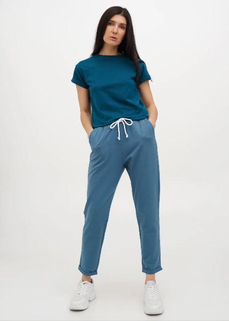 Штани Мальта Ж557/1-13 S бірюзовий, фото 1