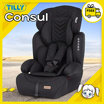Автокрісло TILLY Consul T-531/4 Black група 1/2/3 /2/