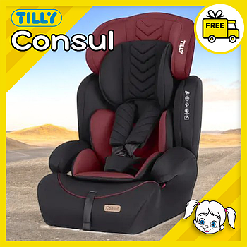 Автокрісло TILLY Consul T-531/4 Red група 1/2/3 /2/