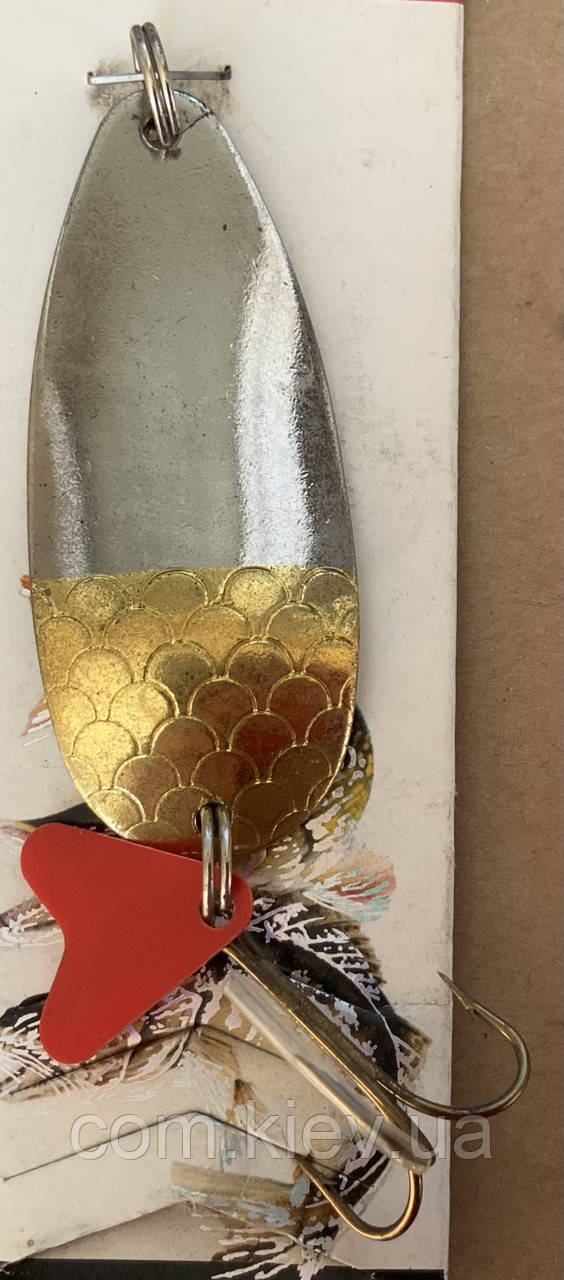 Блешня. що коливається (колебалка) 25 г / 67 мм Condor Silver/Gold, фото 1