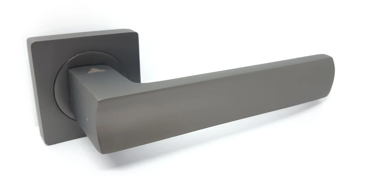 Ручка на розетці KEDR R08.144 графіт, фото 1