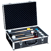Молотки HALDER Simplex, Supercraft, Secural, Baseplex, Ferroplex з набором головок 8 предметов в кейсе 3000.993