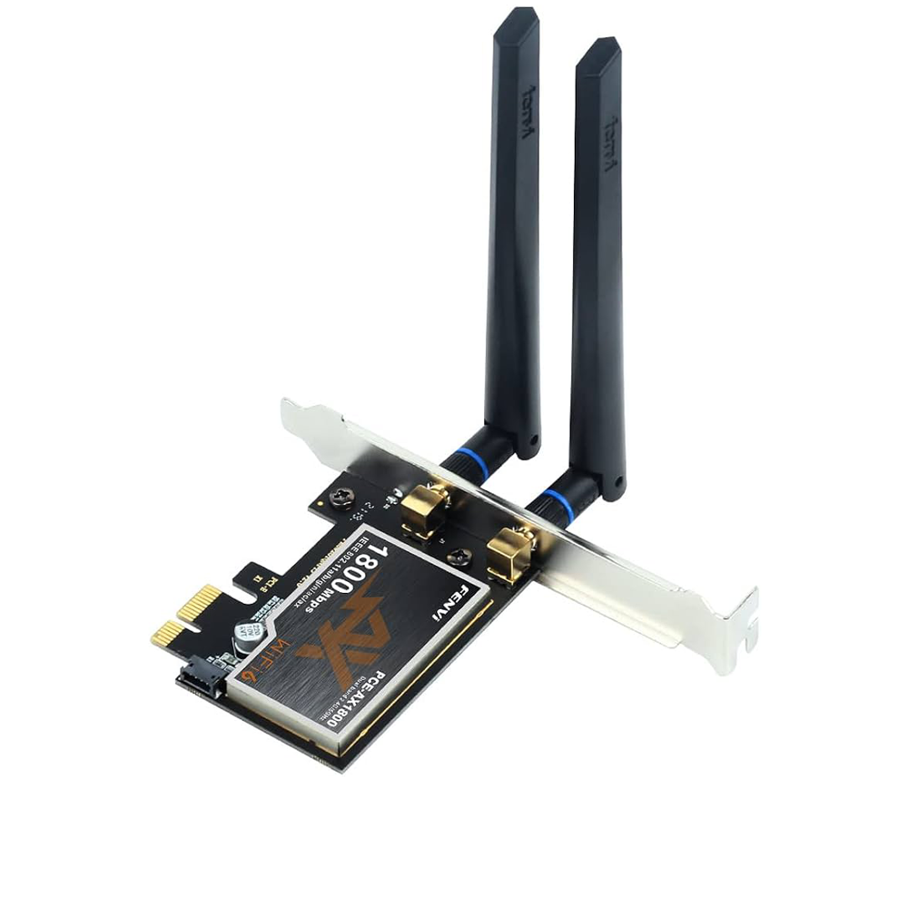 Мережева карта FENVI FV-AX1800 Wi-Fi 6 1800 Мбіт/с, Bluetooth 5.2, MU-MIMO
