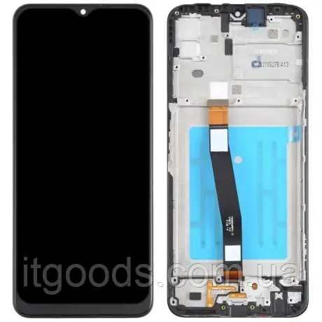 Дисплей (модуль) + тачскрін (сенсор) з рамкою для Samsung Galaxy A22 5G A226 | A226B, A226BRDSN, SM-A226BDS, TFT