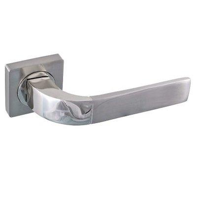 Ручка на розетці KEDR R08.170 сатин/хром, фото 1